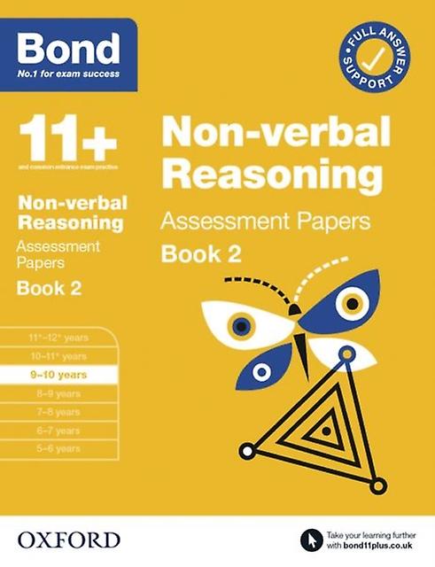 Bond 11 Nonverbal Reasoning Assessment Papers 910 Years Book 2 For 11 Gl Assessm by Bond 11 Paperback