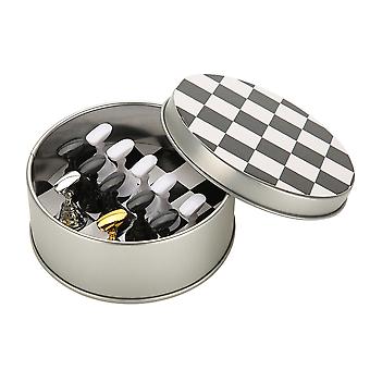 Sjakkbrett Magnetisk Nail Art Tip Stativ Akryl Display Holder Sett (Lilla Rhinestone Base)
