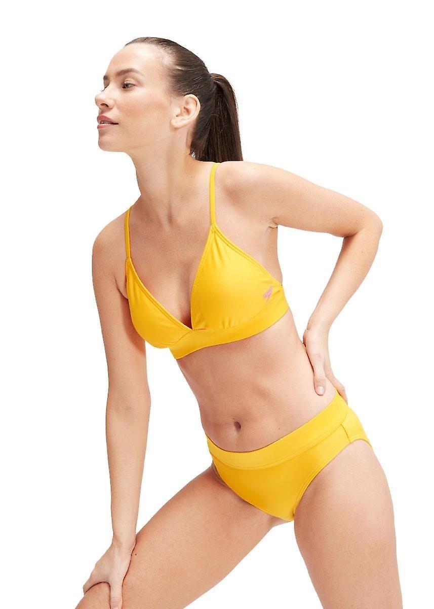 Speedo Banded Triangle 2 Piece Swimsuit - Mango - Girls