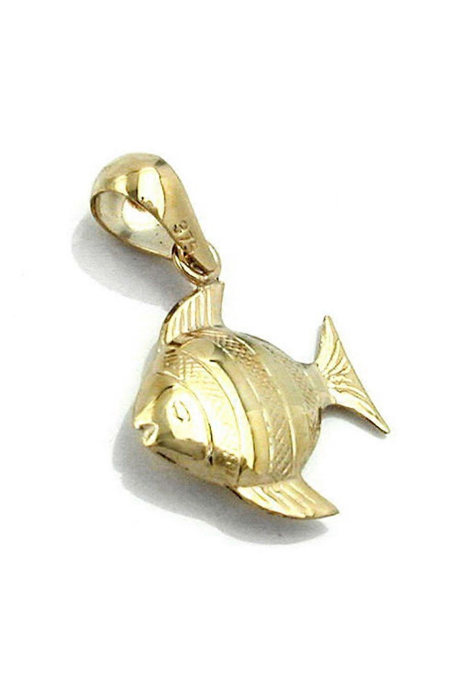 Pendant Fish 9k Gold - Gl430829