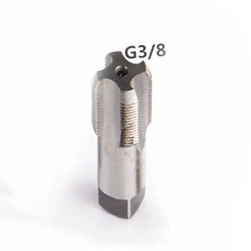 G1/8 1/4 3/8 1/2 3/4 1 HSS Taper Pipe Tap Metal Screw Thread Cutting Tools Machining Tools Threading Tool Tap Die Set Thread~10100