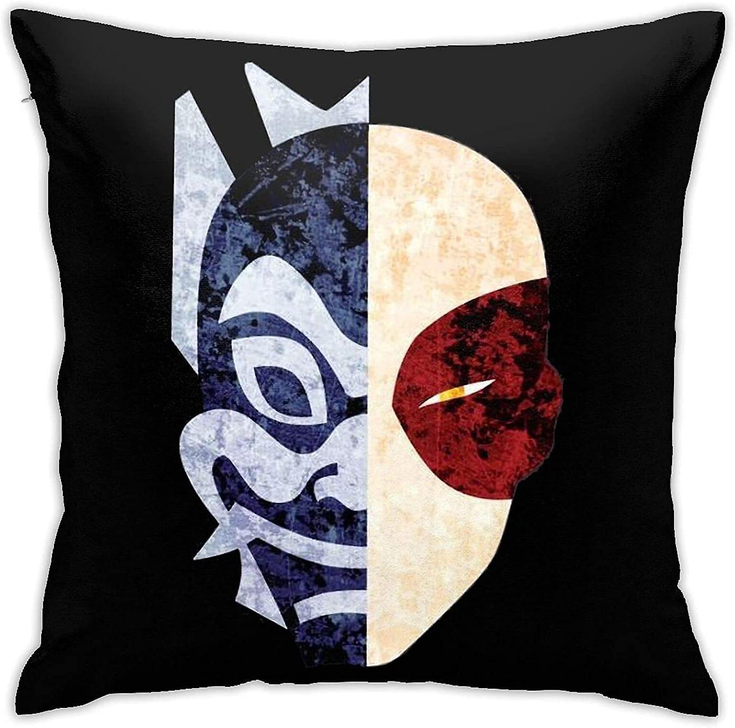 アニメアバター最後のエアベンダースロー枕カバー18 x 18インチ収縮防止シンプルな枕カバークッションカバーソフト装飾スロー枕-pl35