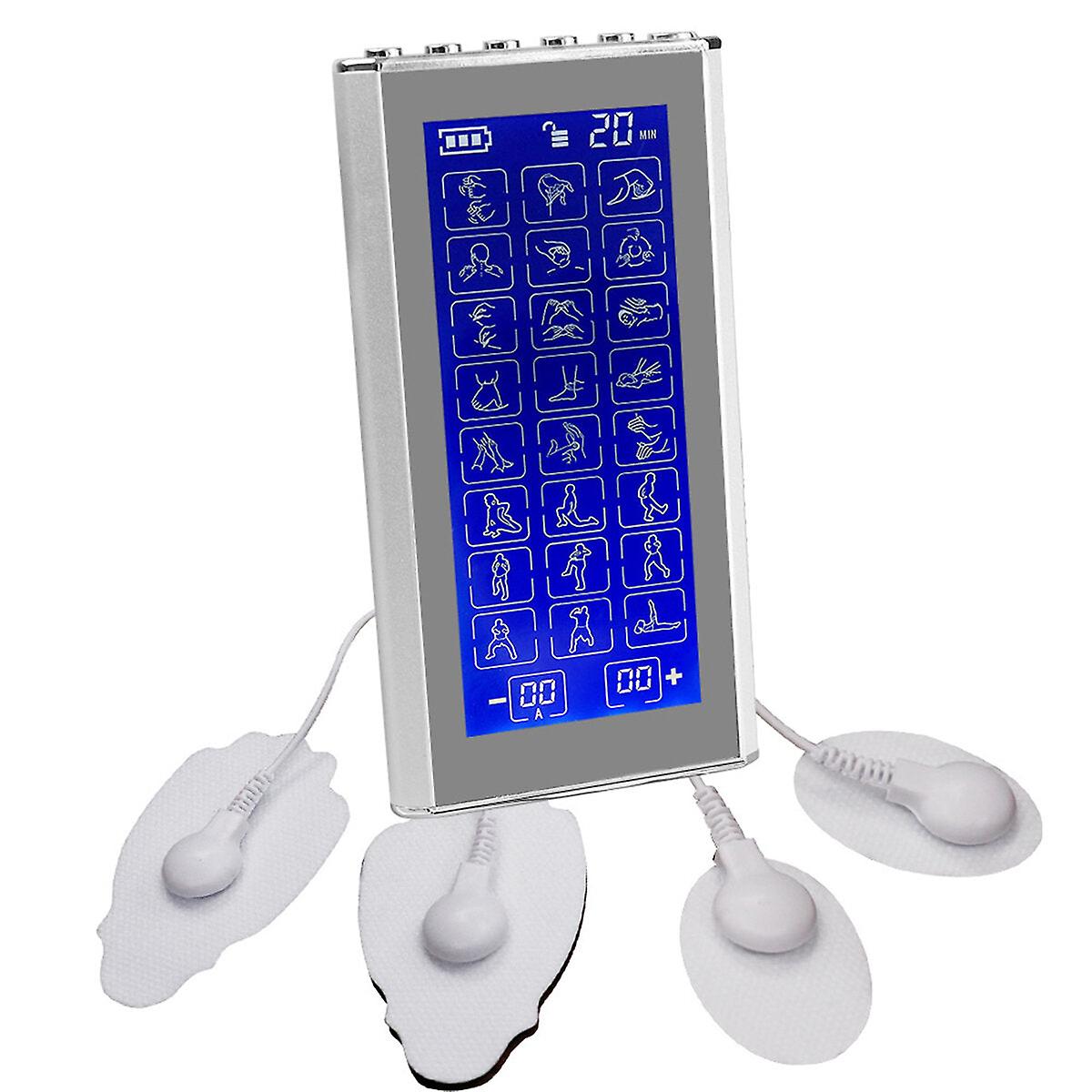 Rechargeable Ems Tens Pulse Massager: Multi-function Meridian Acupoint Patch For Household Physiotherapy