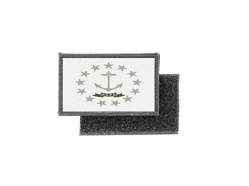 Patch badge printed camo American flag United States rhode island