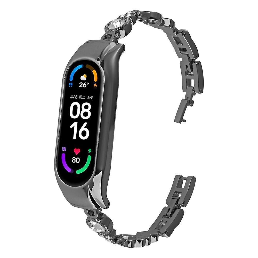 Heart-to-heart Diamond Strap For Xiaomi Mi Band 8