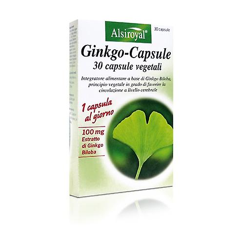 Ginkgo capsules 30 vegetable capsules