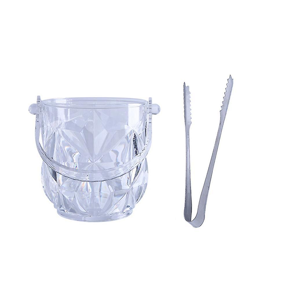 2pcs Champagne Bucket Durable Fashion Practical Red Wine Ice Bucket Ice Bucket Bar Bucket Square Ice