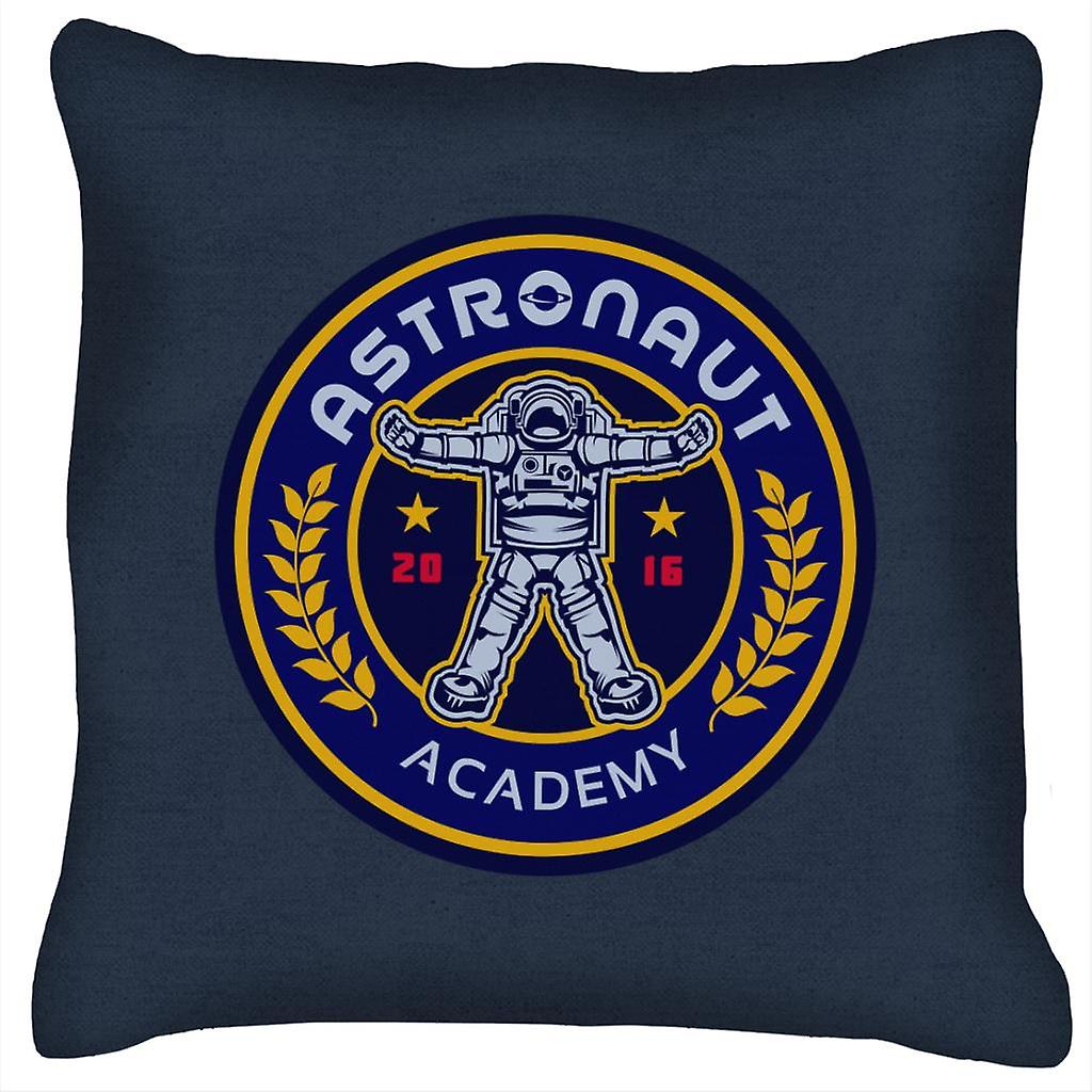 NASA Astronaut Academy Logo Cushion