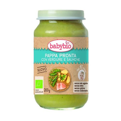 Ready meals with vegetables and salmon 200 g