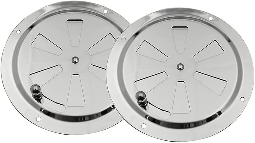 Rejilla de ventilación redonda de 2 piezas Rejilla de ventilación redonda Orificios de ventilación Ventilación ajustable