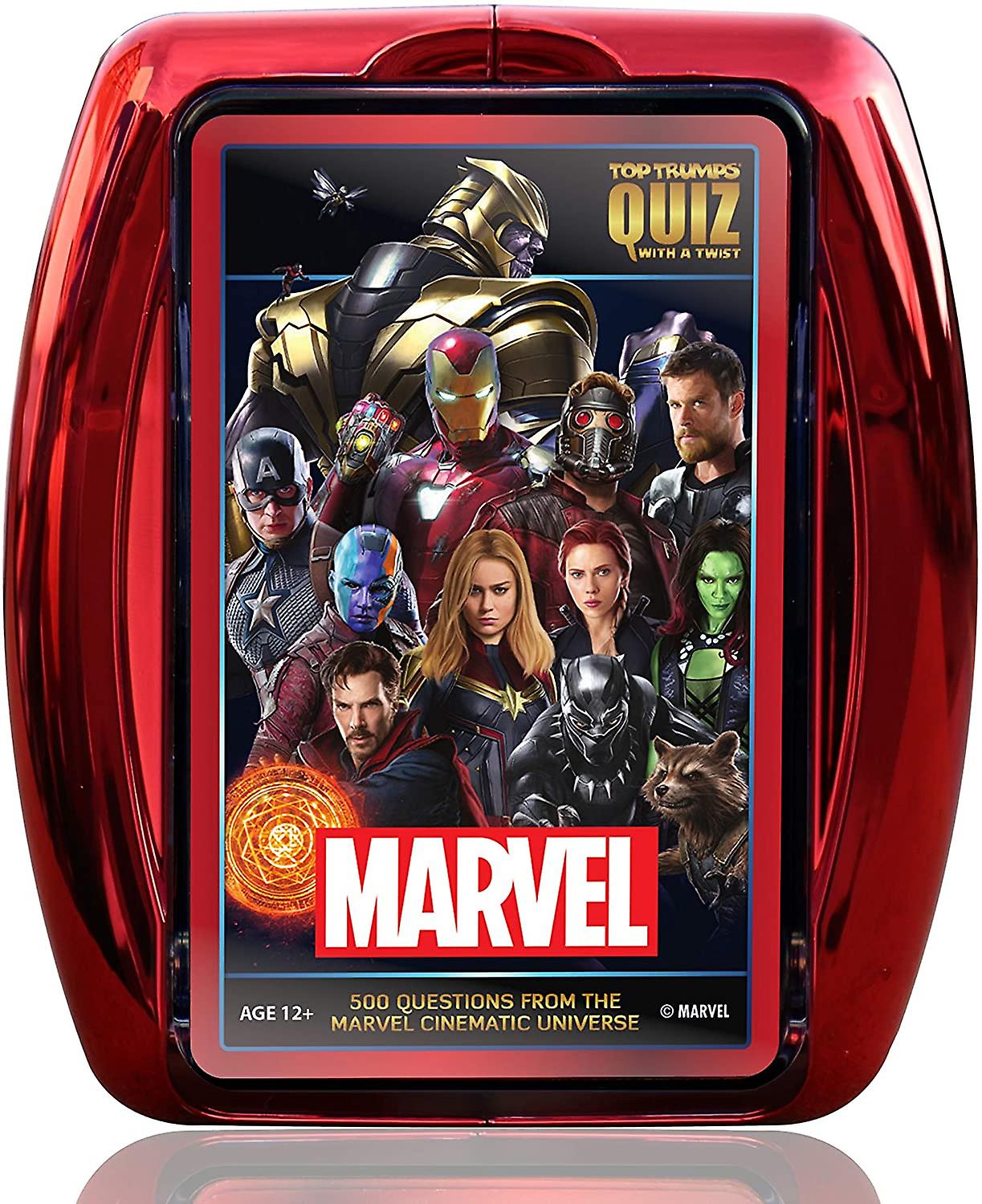 Top Trumps Marvel Cinematic Universe Quiz Game