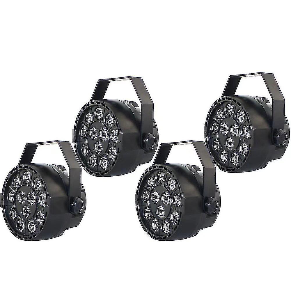4x Led Par64 Stage Light Rgbw Dmx512 Stage Lighting