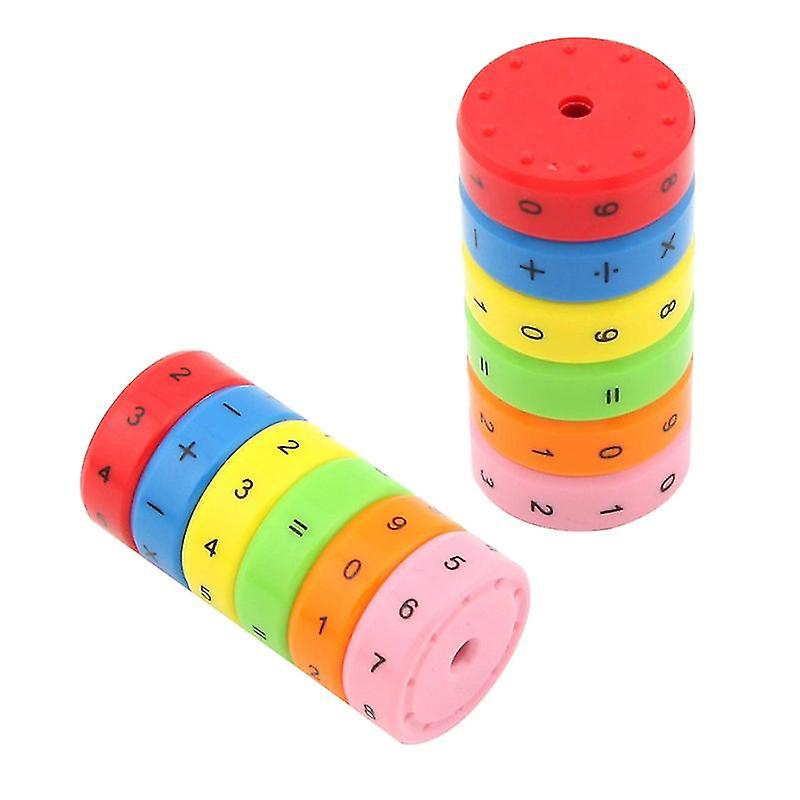 Plastic Arithmetic Playthings For Kids Use