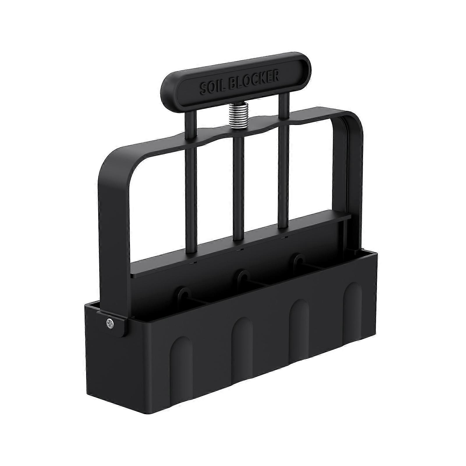 Soil Block Maker Handheld wiederverwendbarer professioneller Griff Design Boden Block Herstellung Maschine Boden Blocking Werkzeug Gartenbedarf