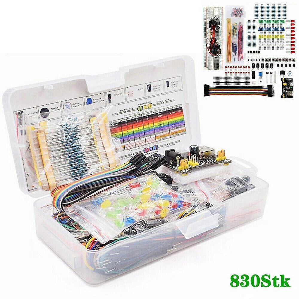 830x For Arduino Electronic Components Set Raspberry Breadboard Connectors