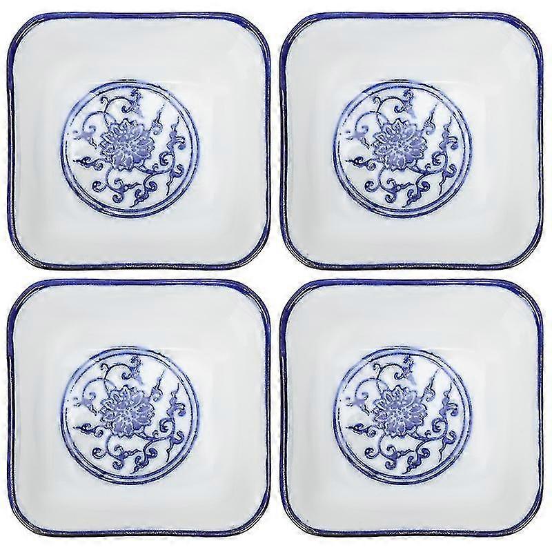4pcs Kitchen Tableware, Soy Sauce Plate