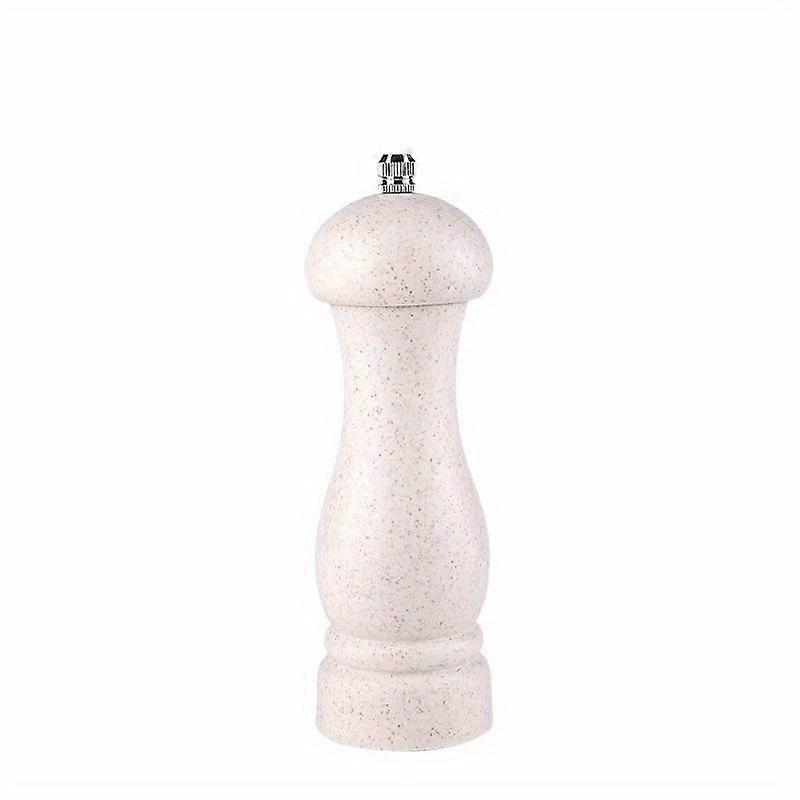 6in Wheat Orange Rod Mill Bottle, Pepper Grinder, Crude Salt Pepper Grinding Spice Jar, Manual Pepper Grinder, Chili/Cumin/Pepper/Peppercorn Grinder,