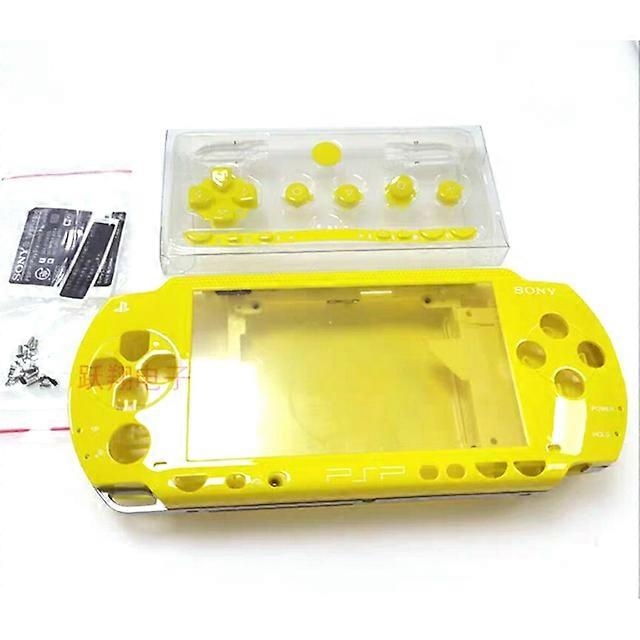 Full Housing Shell Replacement Kit For Sony PSP 1000 PSP1000 Buttons Stickers High Quality