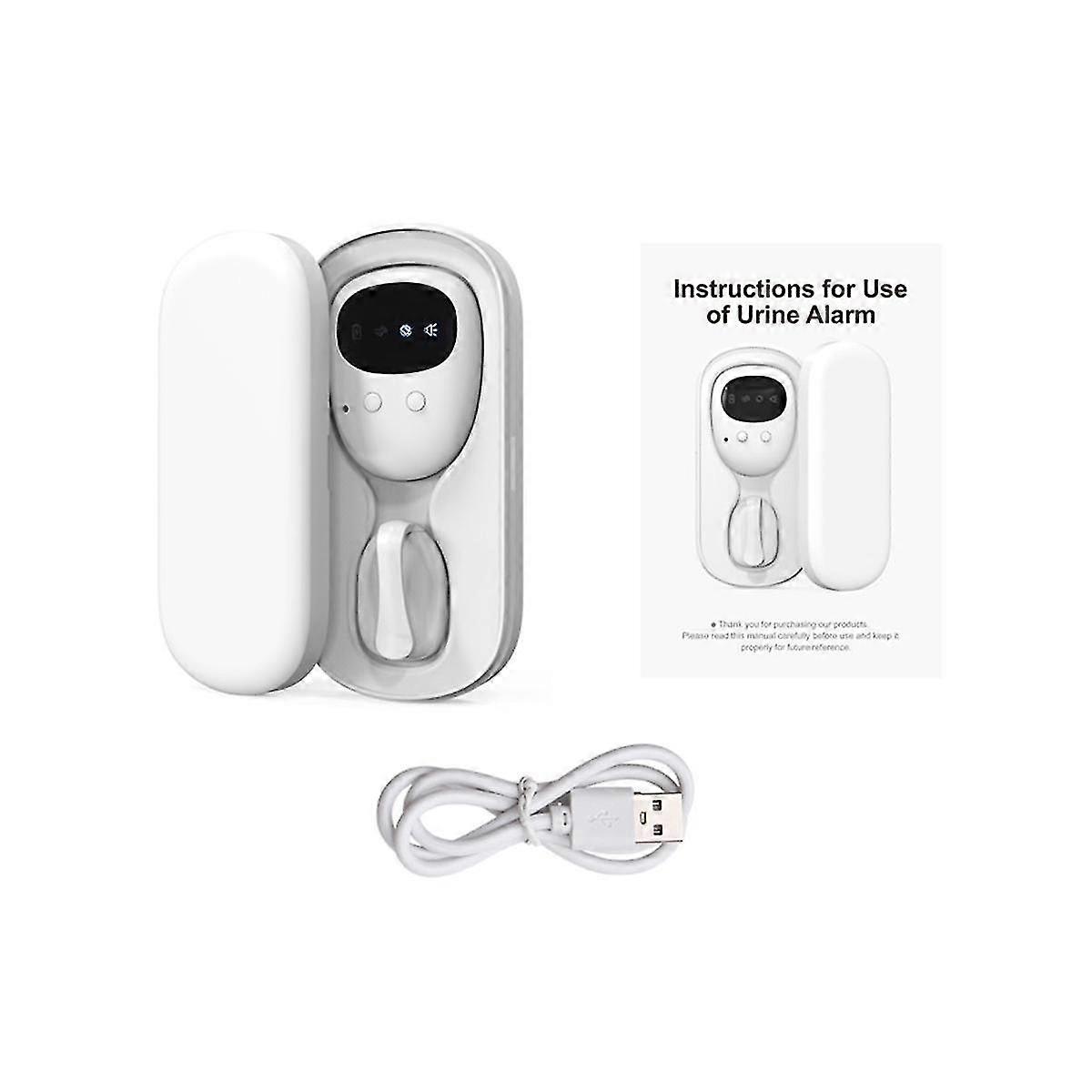 Wireless Bedwetting Alarm Pee Alarm With Receiver Clip-on Transmitter Bedwetting Reminder Device Fo