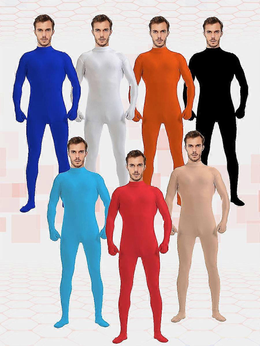Solid Color Bodysuit Zentai Dance Costume Halloween Cosplay Stage Performance Costume
