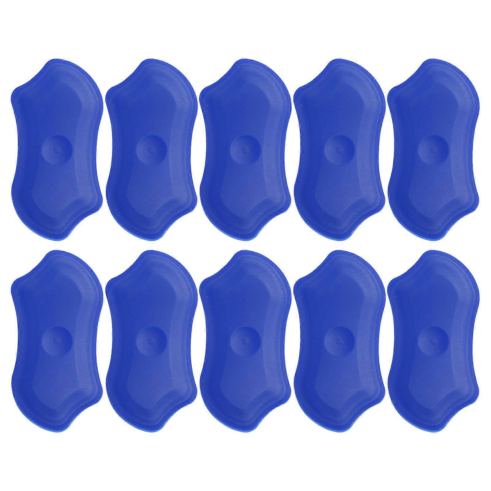 10pcs LCD Screen Opening Spudger Pry Tool Bendable Professional Screen Pry Slice Dismantling Tool for Tablet Laptops Blue