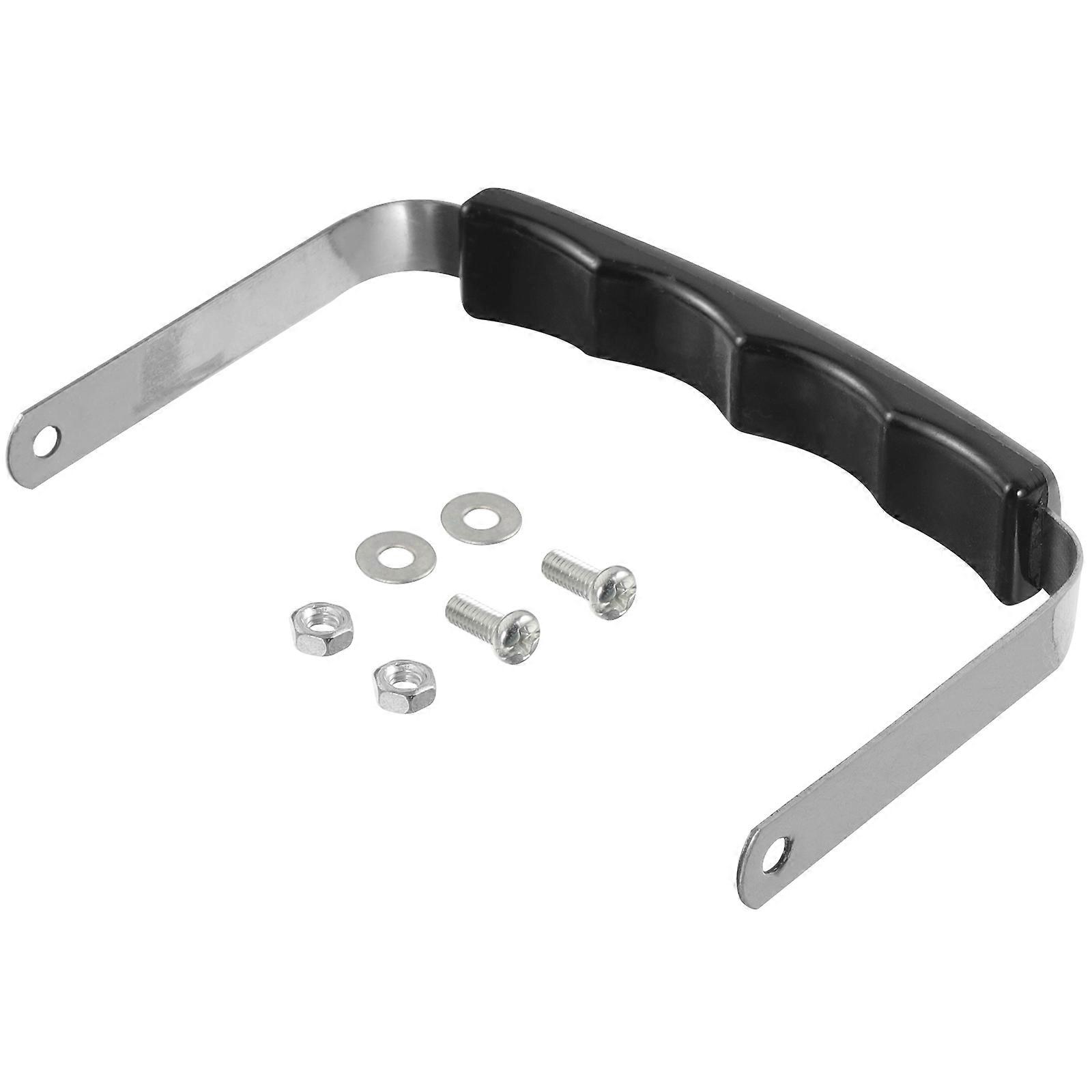 1 Set of Ergonomic Teapot Handle Replaceable Kettle Grip Teapot Stainless Steel Handle with Screws
