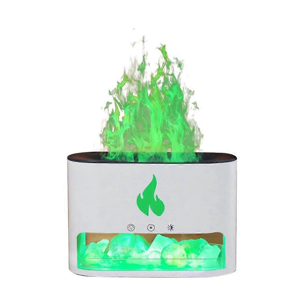 250ml Flame Lamp Aromatherapy Essential Oil Diffuser USB Electric Ultrasonic Cool Mist Aroma Air Humidifier with Night Light