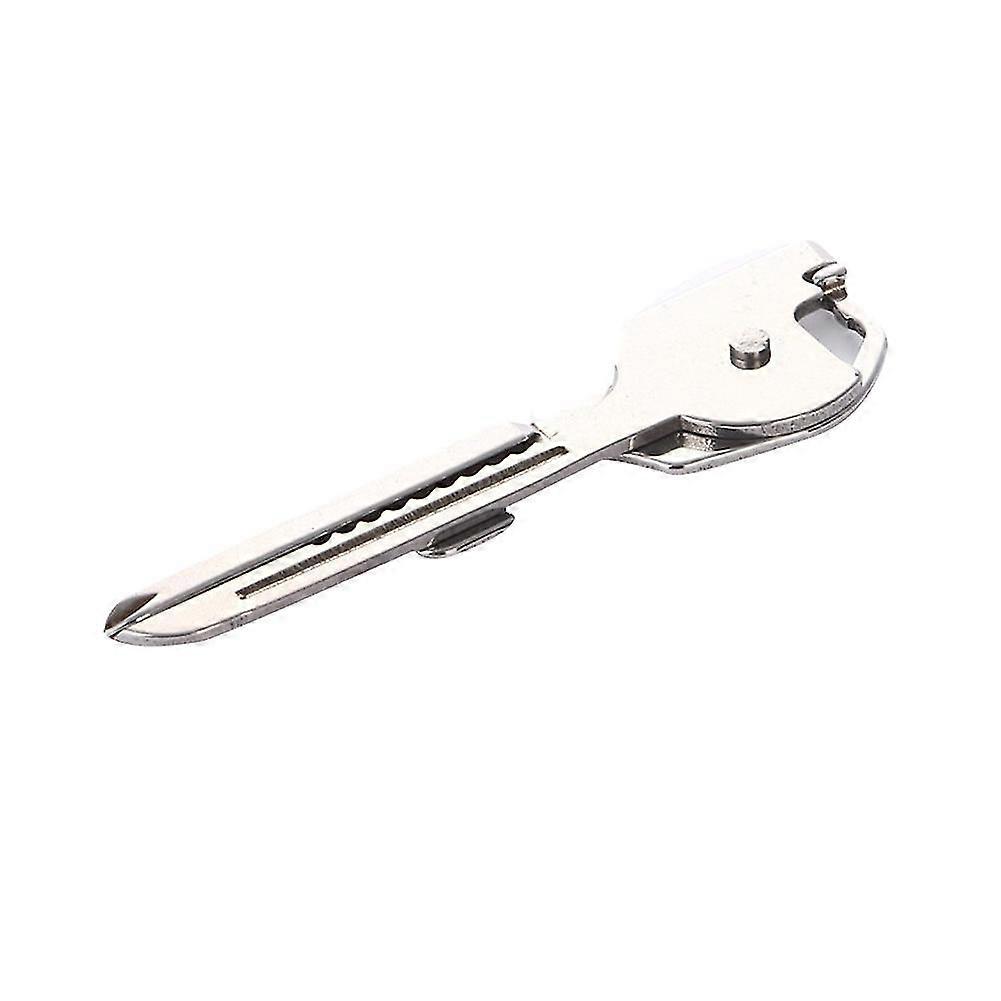 Multifunctional Utility Key Tool 6 In1 Pockets Keychain Outdoor Tool Multi Tools For