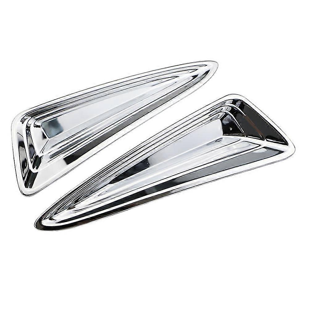 2pcs Front Fog Lamp Trim Sequin For Toyota Chr 16-20 Lhd
