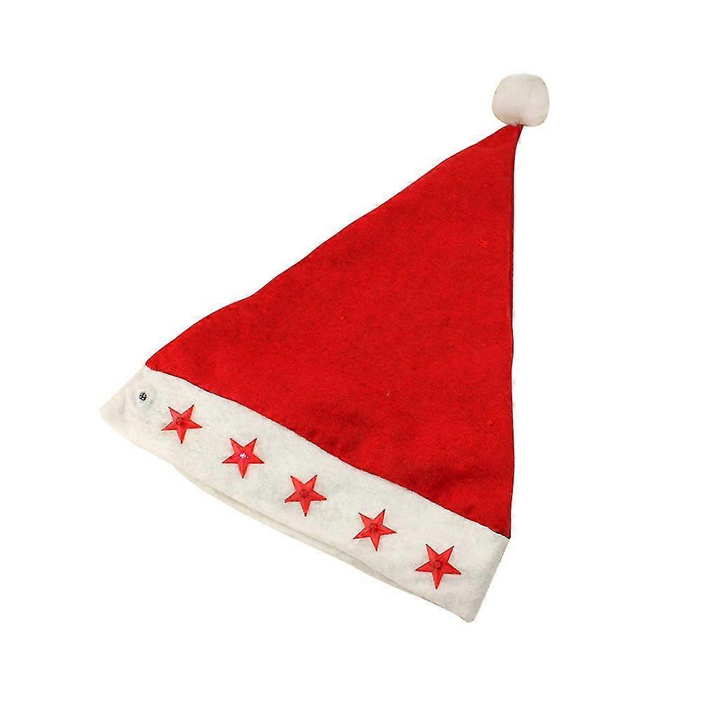 Christmas Five Stars Flash Hat