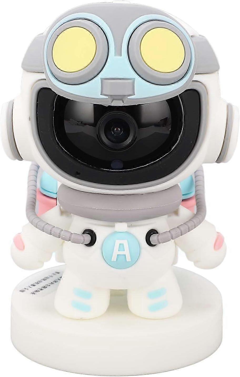 Wireless Security Camera WiFi 1080p HD Cam Spaceman Robot Shape Support Night Vision 2 Way Audio Monitoring Camera 2MP for Home Monitoring