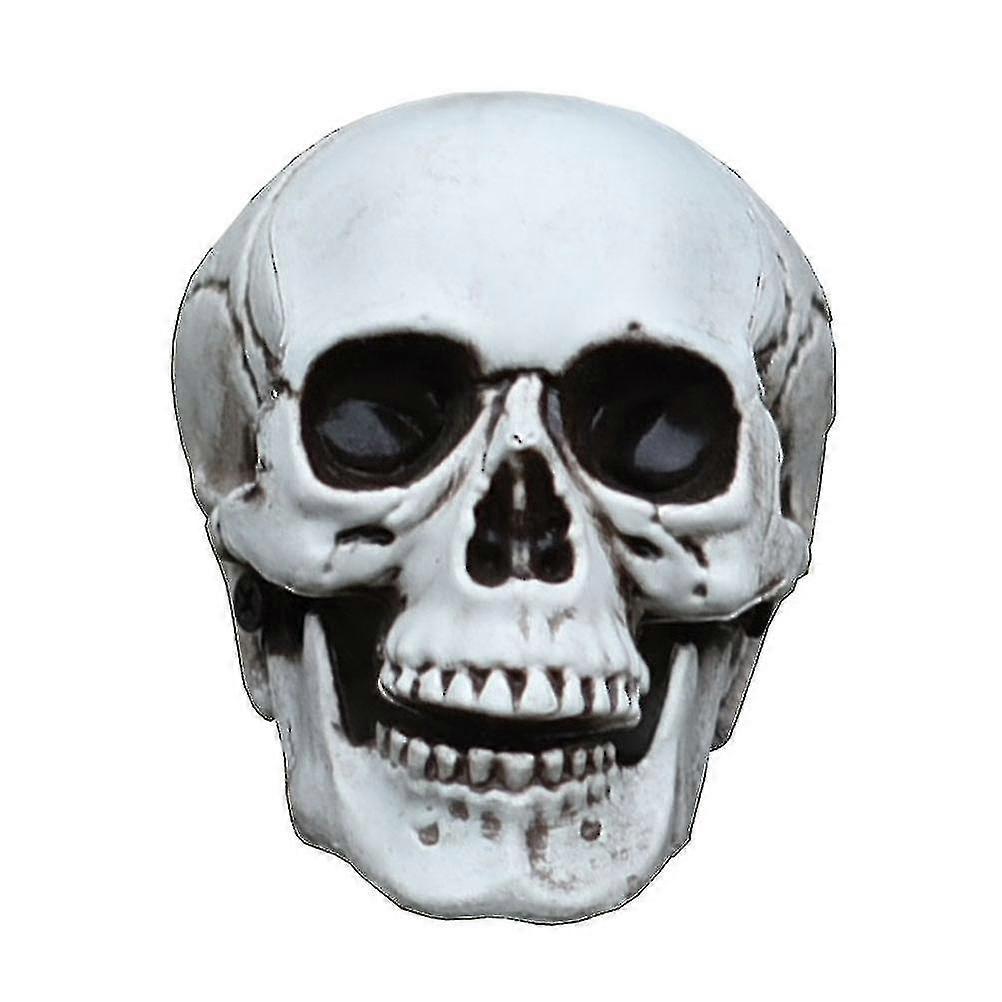 1pc Skull Prop Plastic Skeleton Decor Party Tricky Toy A