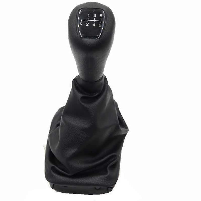 5 6 Speed Car Gear Shift Knob Gaiter Boot Cover For Mercedes Benz W202 C 93-01 For W208 CLK 97-03 W210 E 95-03 Classic-5 speed