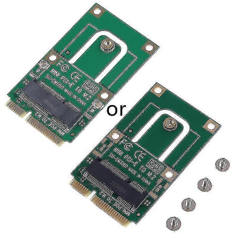 2024 Mini Pci-e To M2 Adapter Expansion Card M2 Key Ngff E Interface Durable