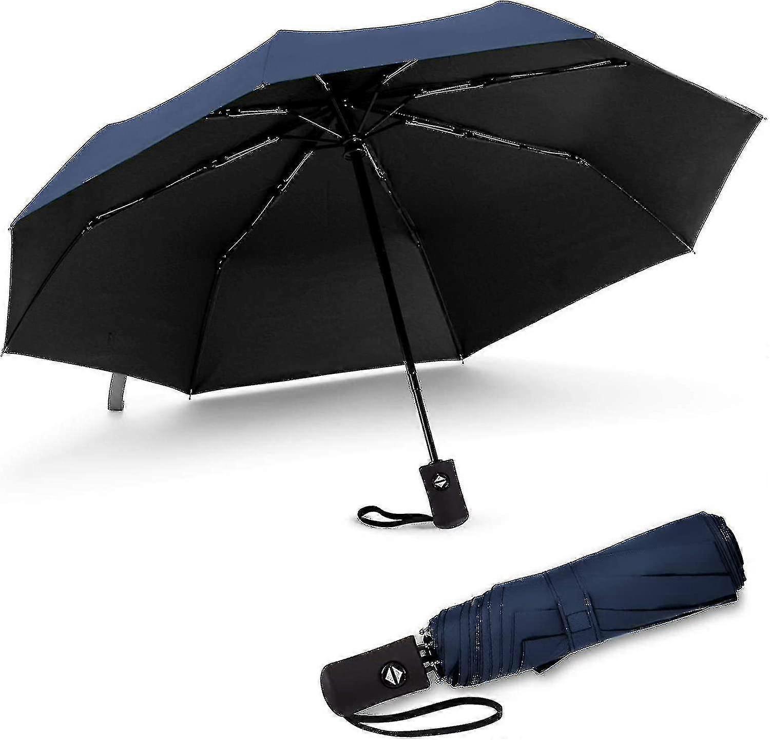 Umbrella Folding Umbrella Stormproof Up To 140 Km/h, Windproof Storm Folding Umbrella, Automatic Open-close Folding Umbrella