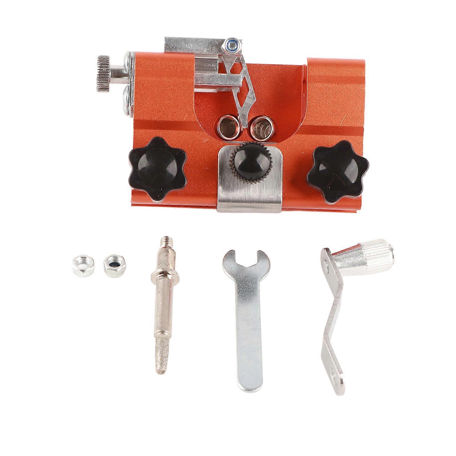 Chainsaw Sharpener Aluminum Alloy Lightweight Portable Manual Chain Sharpening Jig