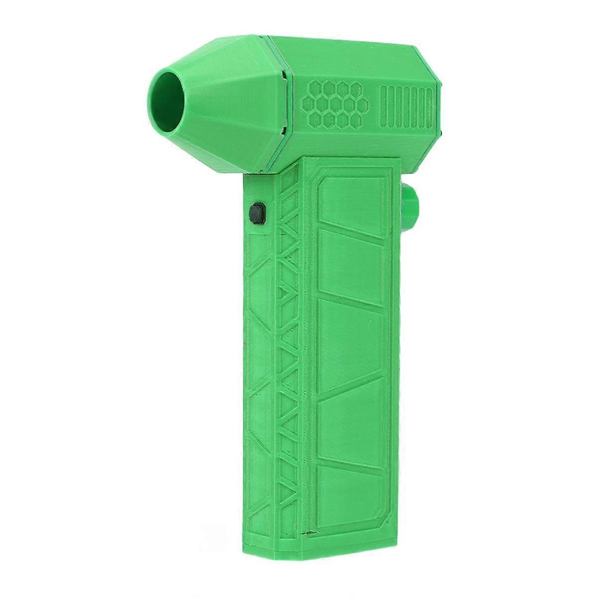 110000RPM Mini Turbo Jet Fan 45M/S Powerful Blower Multi-Purpose Dust Fan Brushless Motor High Speed Ducted Fan Green