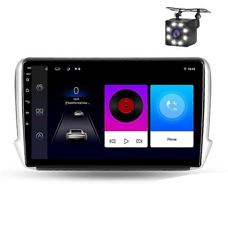 Car Radio For Peugeot 2008 1 2013 - 2020 Video Player Carplay Navigation GPS