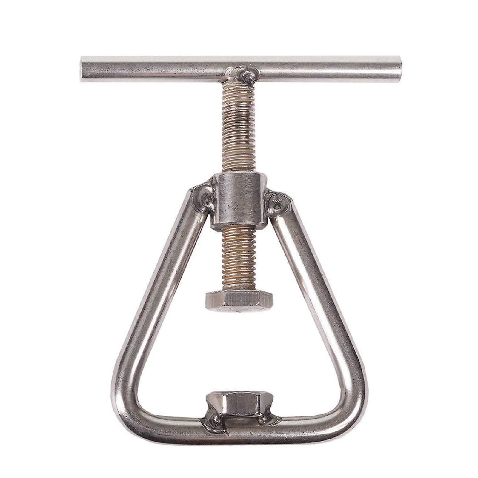 Nut Walnut Cracker Kitchen Nutcracker Sheller Clip Rotate Stainless Steel Pecan Nutcracker Heavy-Duty Shell Opening Tool