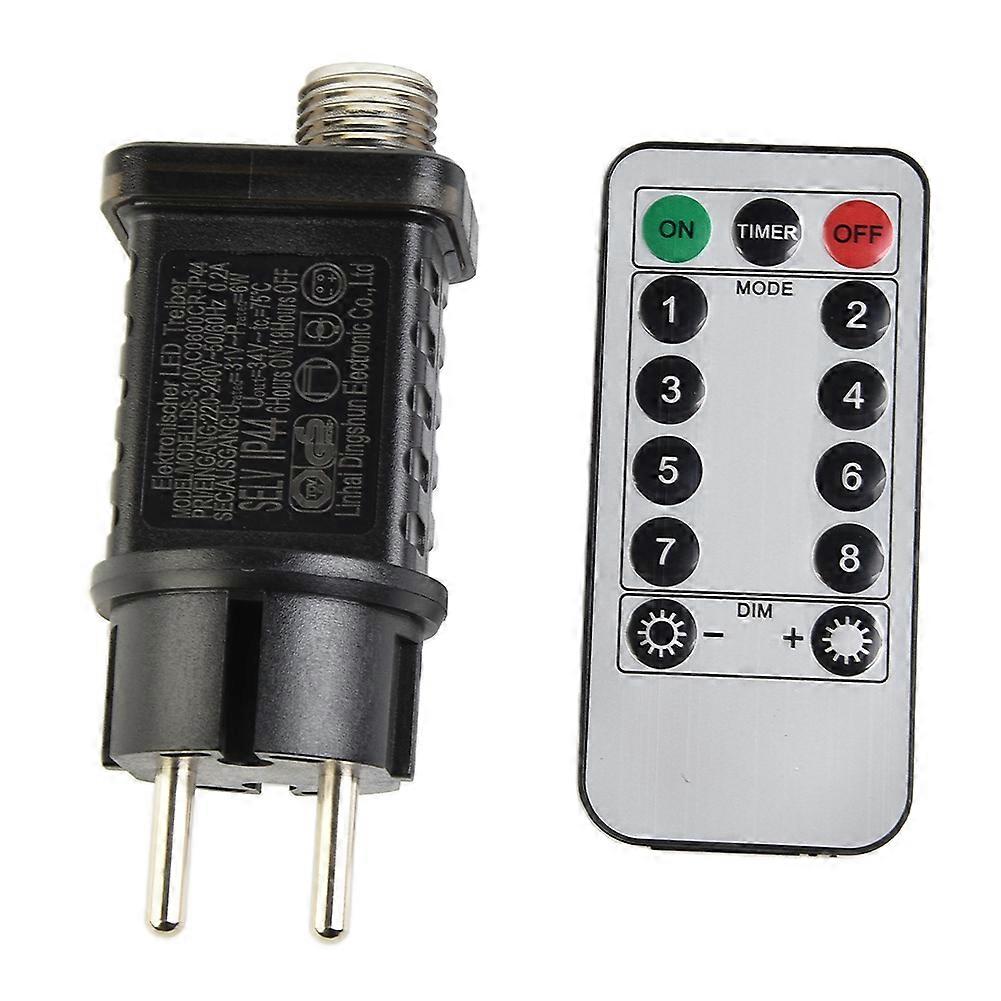 6W 31V LED Power Supply IP44 Transformer Driver Adapter With Remote Control 8 Lighting Functions Lighting Accessories