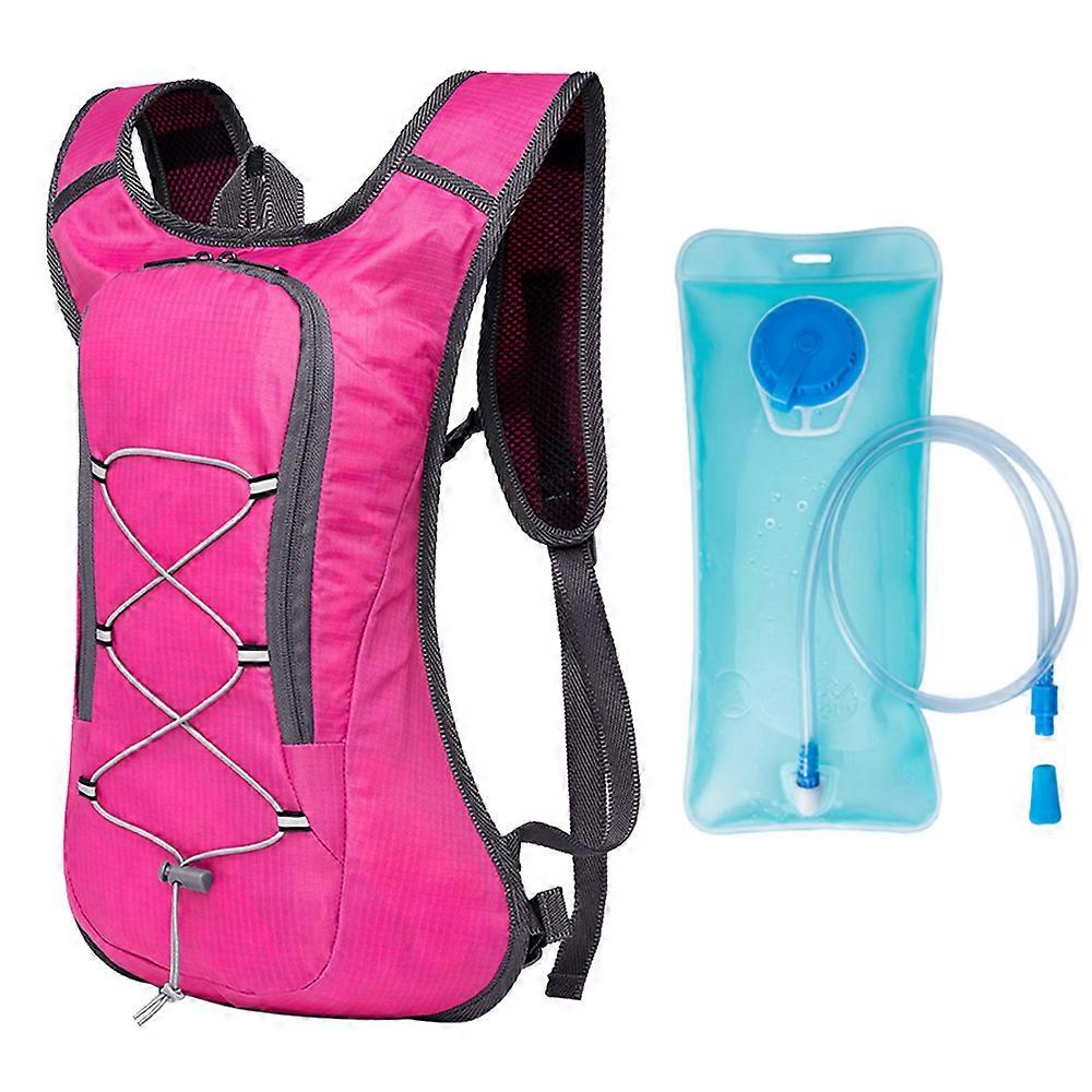 Breathable Ultralight Bicycle Backpack Outdoor Sport Cycling Camping Hiking Running Hydration Pack Bag with with 2L Water Bladder