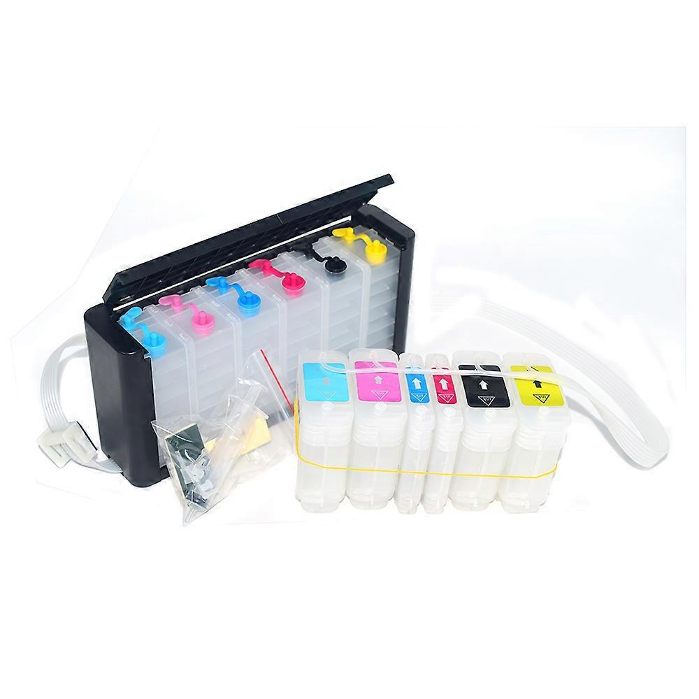 for HP84 85 Empty Printer Ciss Ink System with ARC Chip For HP Designjet 30 90 130 Printer