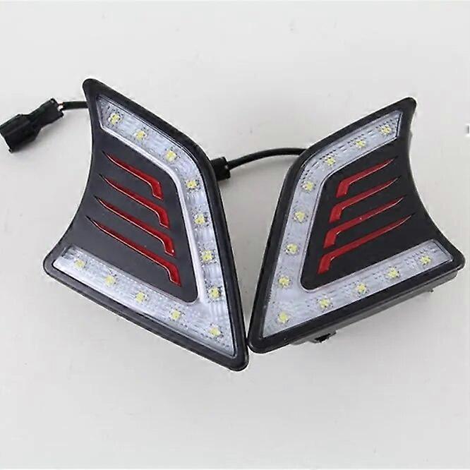 CSCSNL 1 Pair LED DRL Daytime Running Light Daylight Waterproof Signal lamp For Toyota Hilux Vigo 2012 2013 2014 2015
