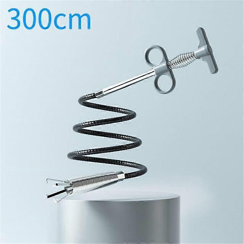 60/90/160/200/300cm Sewer Pipe Unblocker Spring Pipe Dredging Tools Kitchen