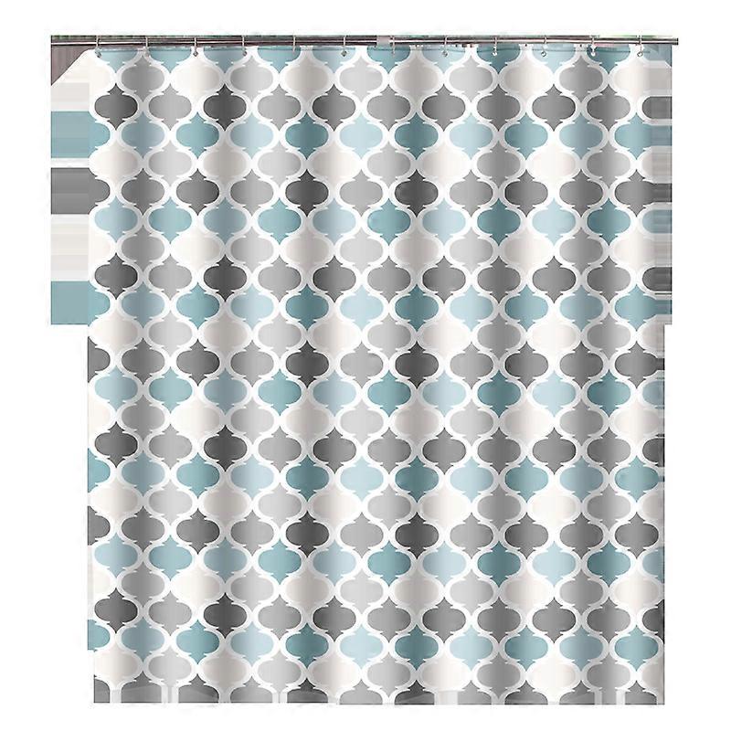 Waterproof Shower Curtain Colorful Lantern