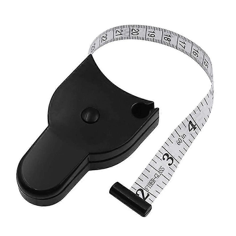 1.5m Double-sided Self-tightening Measuring Tape Scale For Body Waist Leg Arm Measure