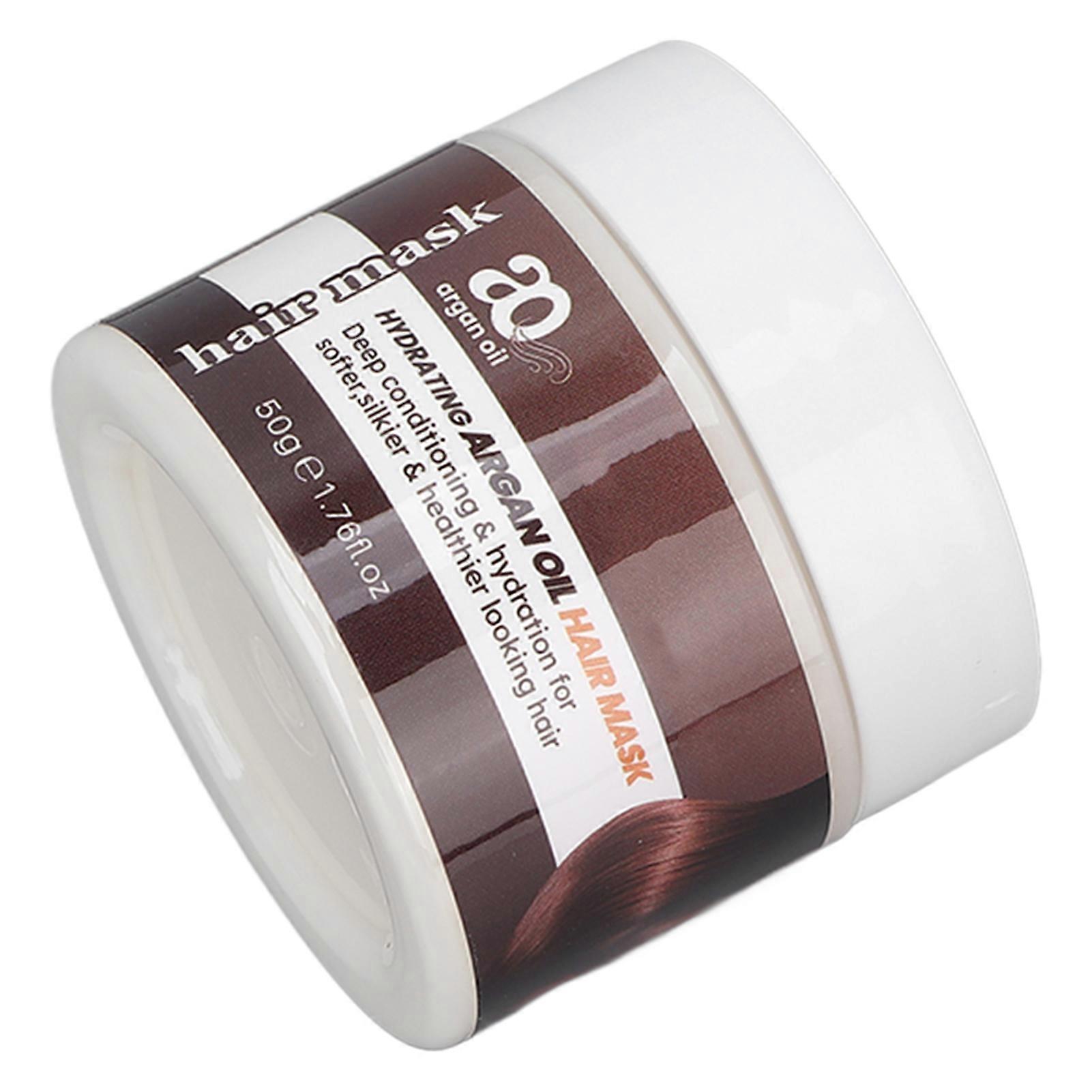 Beard Cream Nourishing Glossy Soft Safe Gentle Small Volume Portable Beard Grooming Balm 50g