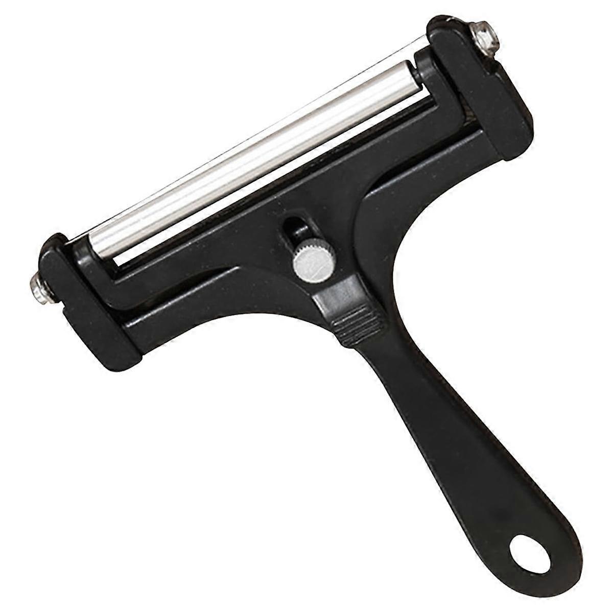 قطاعة الجبن الأسلاك المصنوعة من الفولاذ المقاوم للصدأ للمطبخ ، ماكينة حلاقة الجبن الفاخرة ، قاطع جبنة الزبدة مع ضبط