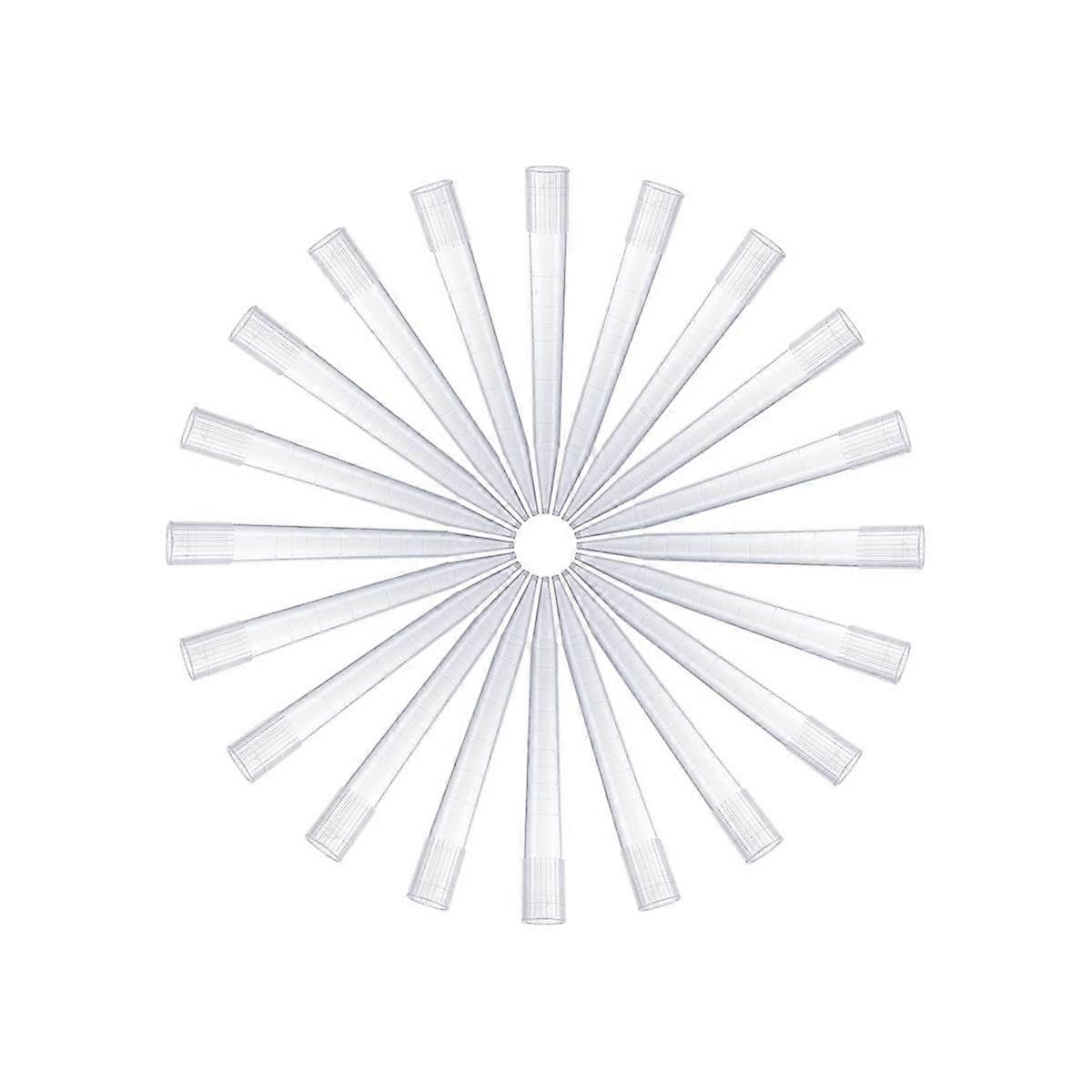 5ML Pipette Tips Lab Microchemical Transparent Liquid Micropipette Pipettor Tips 5ML 300Pcs - Autoc