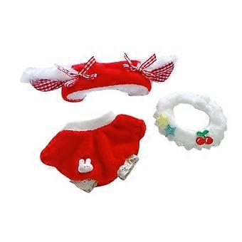 3x 17cm bambola vestiti costumi costume accessorio per ciondolo bambola ragazze bambole